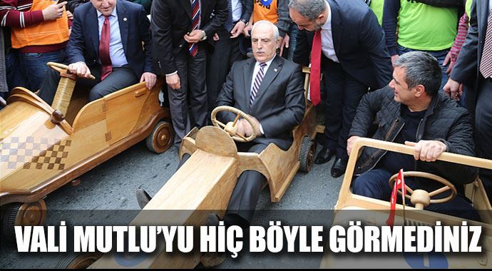 Vali Mutlu&#039;yu hiç böyle görmediniz!