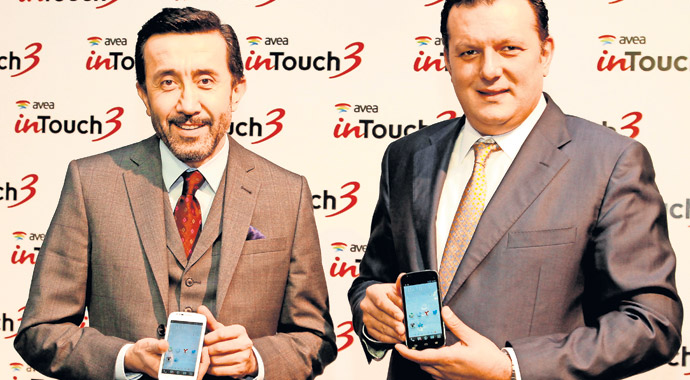 Avea, akıllı telefonu 'inTouch'ta seriyi 3'ledi Avea, akıllı telefonu 'inTouch'ta seriyi 3'ledi