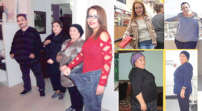 Aile boyu zayıflama! Tığ gibi oldular Aile boyu zayıflama! Tığ gibi oldular
