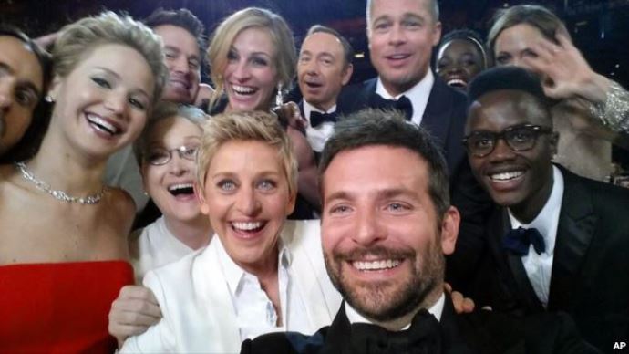 Oscar sunucusu Twitter rekoru kırdı Oscar sunucusu Twitter rekoru kırdı