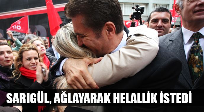 Sarıgül, Şişli halkından ağlayarak helallik istedi Sarıgül, Şişli halkından ağlayarak helallik istedi