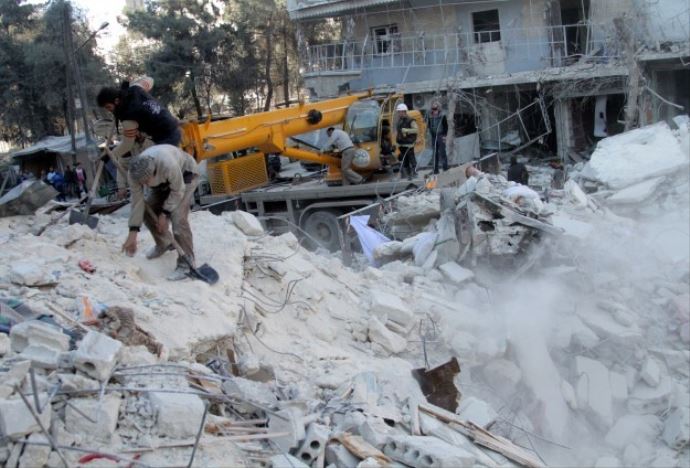Humus'ta patlama: 13 ölü Humus'ta patlama: 13 ölü