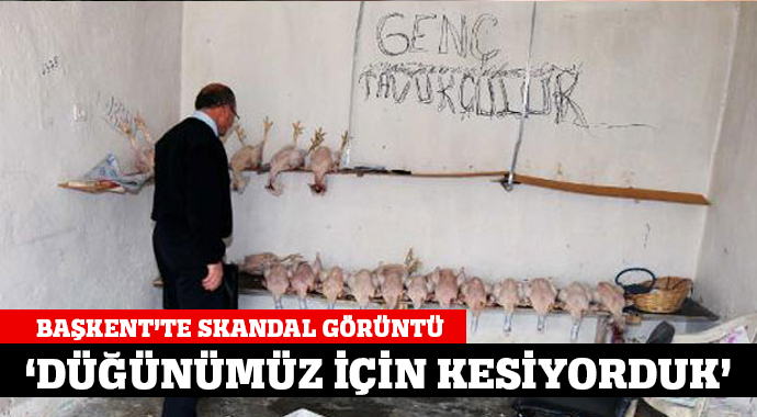 Kaçak tavuk kesimi yapanlara operasyon Kaçak tavuk kesimi yapanlara operasyon
