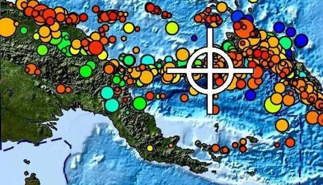 Papua Yeni Gine'de 7.3'lük deprem Papua Yeni Gine'de 7.3'lük deprem