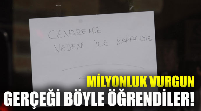 Fatura ödeme merkezinde akıllara durgunluk veren soygun
