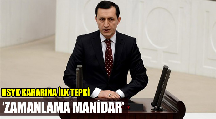 AYM&#039;nin HSYK kararına hükümetten ilk tepki 