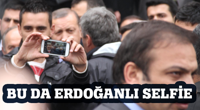 Bu da Başbakan&#039;lı selfie