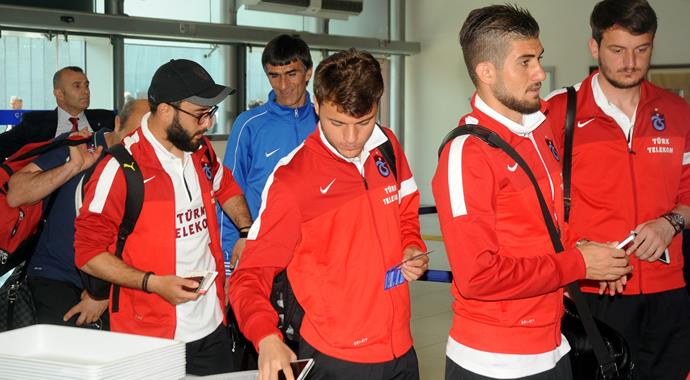 İşte Trabzonspor&#039;un 16 kişilik kafilesi
