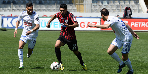 Gençlerbirliği Kayseri Erciyesspor maçında gol sesi çıkmadı