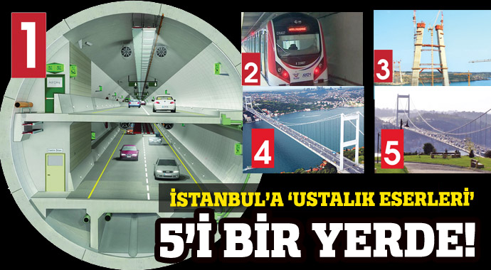 Marmaray&#039;a kardeş geliyor! 5&#039;i bir yerde