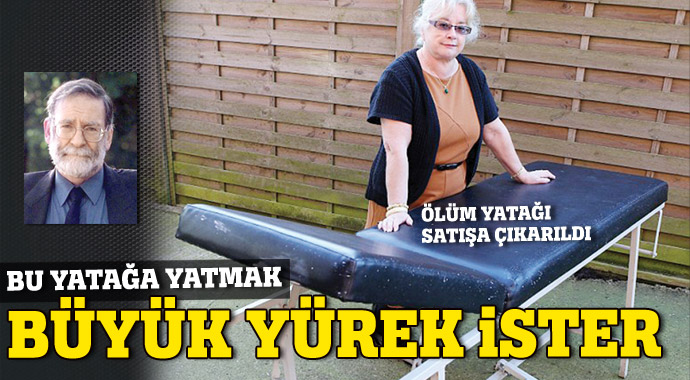 Bu yatağa yatmak büyük yürek ister!
