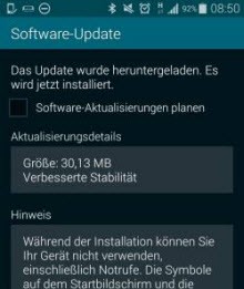 Galaxy S5'in "ilk gün yaması" hazır!