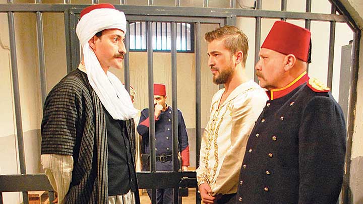 Çırağan Baskını dizisi çekimleri başladı