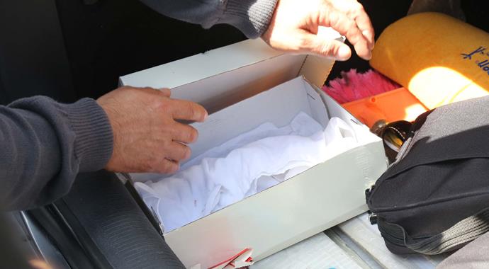 Yürek yakan görüntü! Bebeğin cesedi... Yürek yakan görüntü! Bebeğin cesedi...