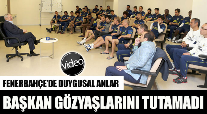 Emre Belözoğlu konuştu Aziz Yıldırım ağladı - işte o anlar