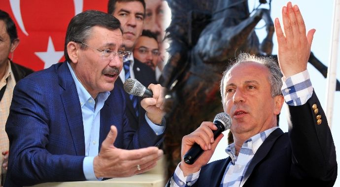 Melih Gökçek ve Muharrem İnce Twitter'dan kapıştı Melih Gökçek ve Muharrem İnce Twitter'dan kapıştı