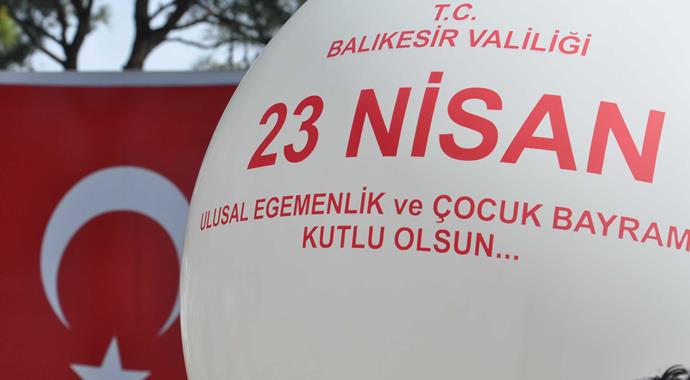 Balıkesir'de 23 Nisan coşkusu Balıkesir'de 23 Nisan coşkusu