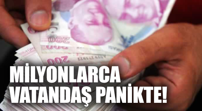 Milyonlarca vatandaşa banka hesabı uyarısı! Milyonlarca vatandaşa banka hesabı uyarısı!