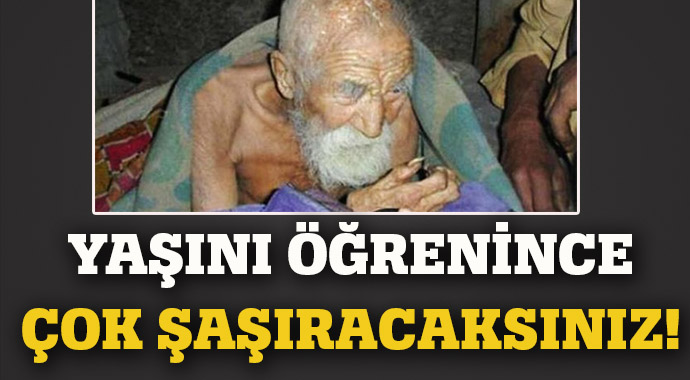 Yaşını duyan kulaklarına inanamıyor!