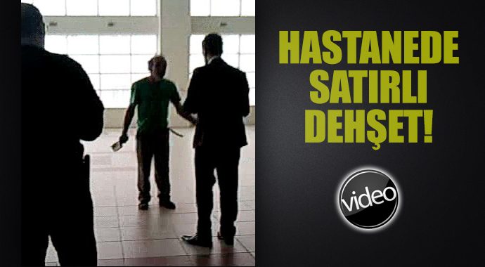 Çocuğu engelli doğunca, satırla dehşet saçtı