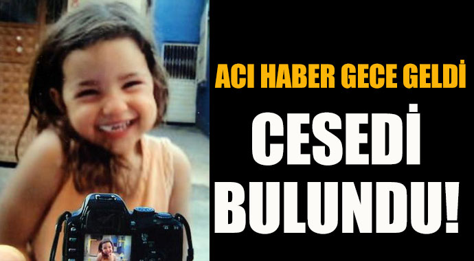 Acı haber gece geldi, küçük Gizem'in cesedi bulundu! Acı haber gece geldi, küçük Gizem'in cesedi bulundu!