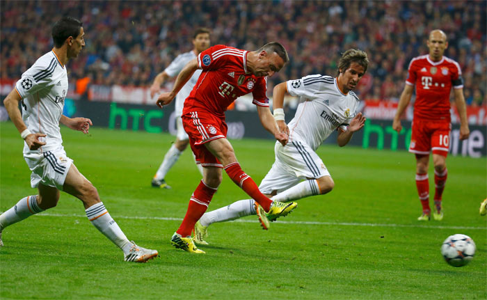 Ribery&#039;den Real Madridli oyuncuya tokat!