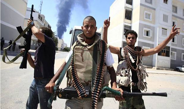 Libya parlamentosunda silahlı baskın