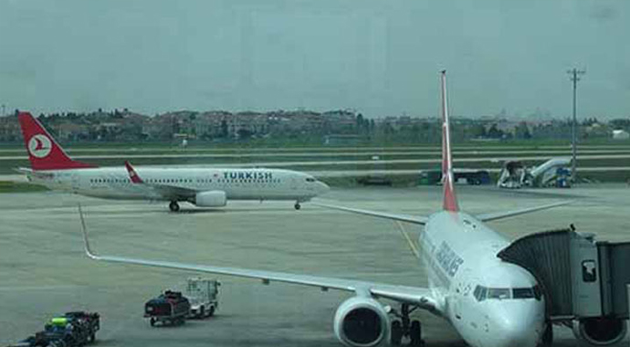 Atatürk Havalimanı&#039;ndan kuş paniği