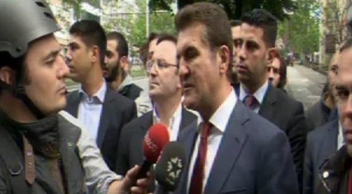 Mustafa Sarıgül Beşiktaş'ta Mustafa Sarıgül Beşiktaş'ta