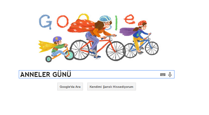 Google&#039;dan anneler günü sürprizi! Doodle oldu...