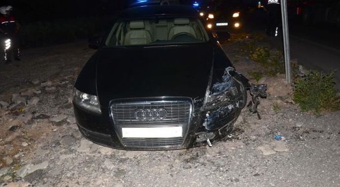 Soma'ya giden belediye başkanı kaza geçirdi!