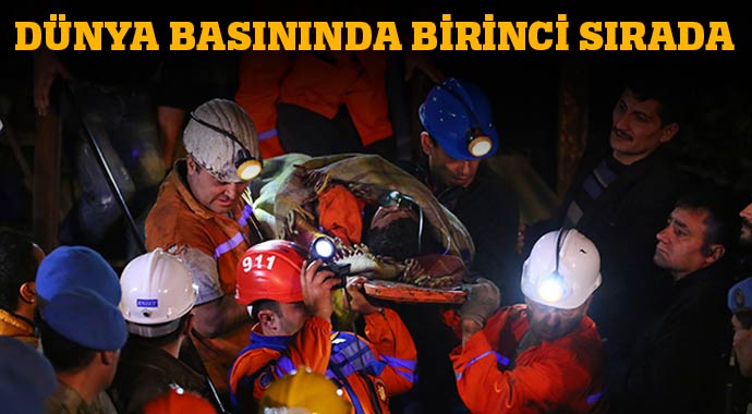 'Soma' dünya basınında birinci haber 'Soma' dünya basınında birinci haber