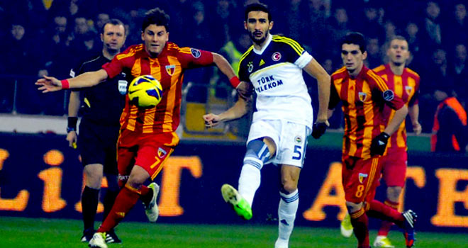 Fenerbahçe ile Kayserispor 38. randevuda Fenerbahçe ile Kayserispor 38. randevuda