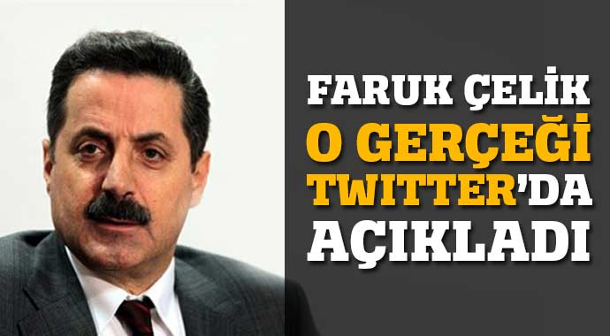 Faruk Çelik neden Soma'ya gitmediğini açıkladı Faruk Çelik neden Soma'ya gitmediğini açıkladı