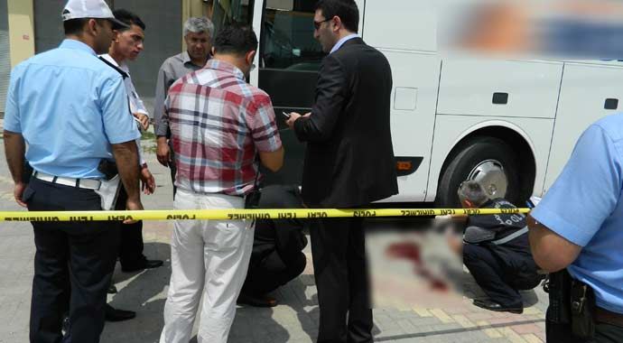 Lastik tamircisinin feci ölümü