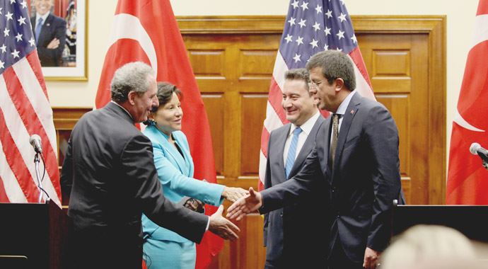 'ABD ile 18 milyar dolarlık ticaret bize yetmez' 'ABD ile 18 milyar dolarlık ticaret bize yetmez'