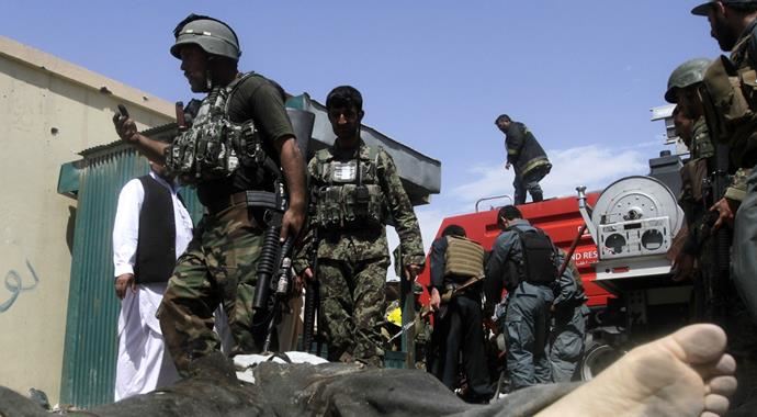38 Taliban militanı öldürüldü 38 Taliban militanı öldürüldü