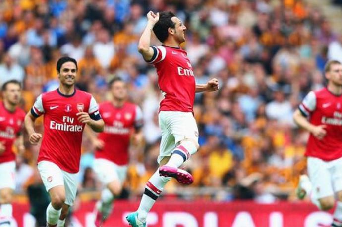 Arsenal'in hasreti sona erdi Arsenal'in hasreti sona erdi