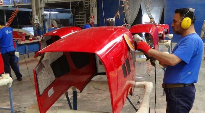 Olimpiyat otobüsleri İzmir&#039;de yapılıyor