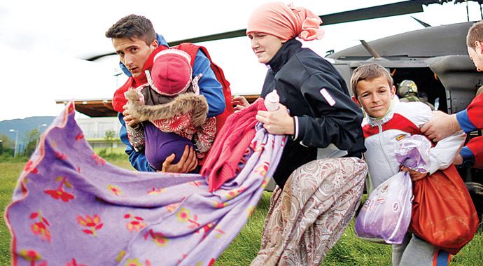 Bosna&#039;nın çığlığına ilk Türkiye koştu