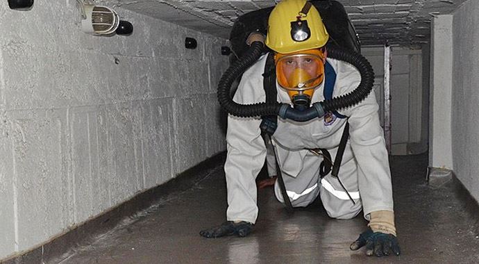 Soma&#039;daki kahramanlar zorlu eğitimlerle kurtarıcı oluyor