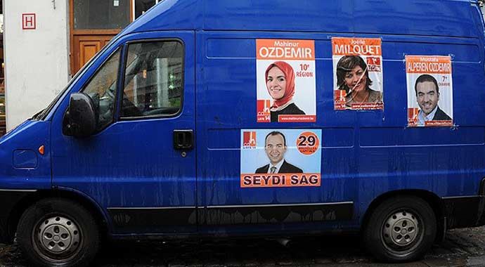Belçika&#039;da Türkçe propaganda tartışması