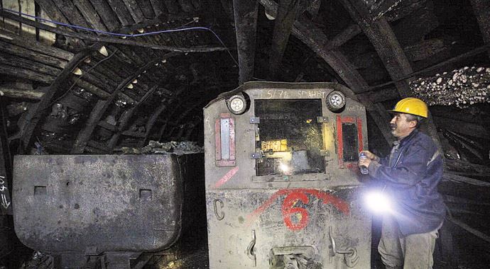 Maden işçisi akciğer kanseri riski altında