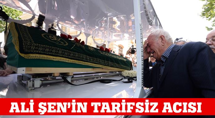 Ali Şen, gözyaşlarını tutamadı Ali Şen, gözyaşlarını tutamadı