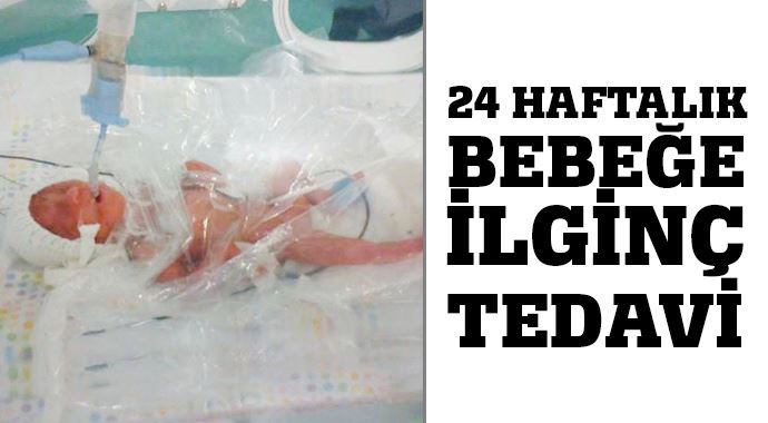 24 haftalık bebek buzdolabı poşetiyle hayata tutundu 24 haftalık bebek buzdolabı poşetiyle hayata tutundu