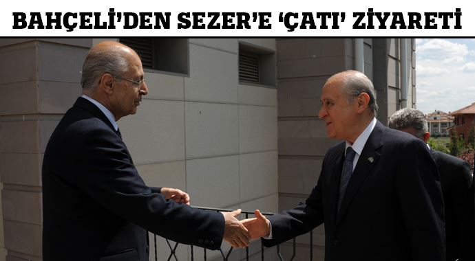 Bahçeli&#039;den Sezer&#039;e &#039;Çatı&#039; ziyareti