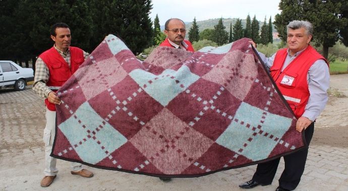 Soma&#039;da ağlatan battaniye hikayesi
