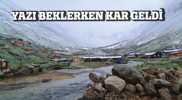 YAZI beklerken KAR geldi