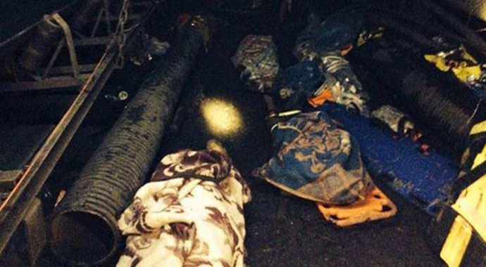 Soma madeninden yeni fotoğraflar ortaya çıktı Soma madeninden yeni fotoğraflar ortaya çıktı