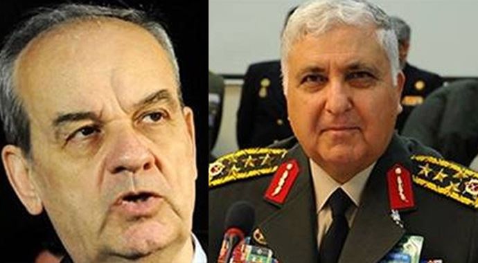 Özel ile Başbuğ'un sürpriz buluşması Özel ile Başbuğ'un sürpriz buluşması
